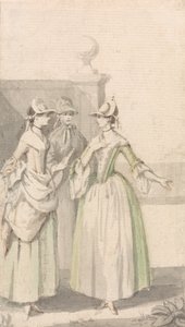 Group of Three Ladies by Anthony Highmore
