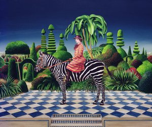 Lady on a Zebra