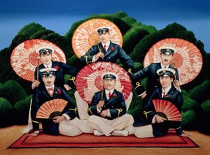 Sailors with Umbrellas