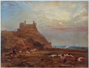 Harlech Castle by Anthony Vandyke Copley Fielding