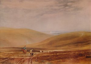The Downs Near Beachy Head, 1844, 1935 by Anthony Vandyke Copley Fielding