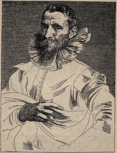 Jan Brueghel the Elder - engraving after Anthony van Dyck by Anthony van (after) Dyck