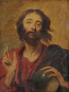 Christ as Saviour of the World by Anthony van Dyck (after)