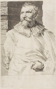Adam van Noort by Anthony van Dyck