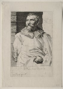 Adam van Noort by Anthony van Dyck