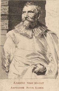 Adam van Noort by Anthony van Dyck
