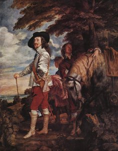 Charles I at the Hunt