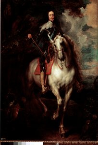 Equestrian Portrait of Charles I Stuart by Anthony van Dyck