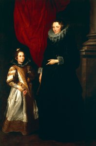 Geronima Brignole Sale with Her Daughter