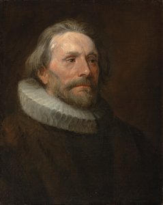 Head study of a man in a ruff by Anthony van Dyck