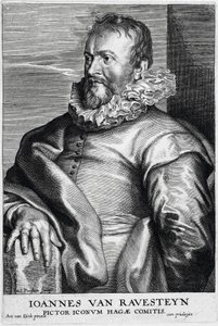 Portrait of Ioannes van Ravesteyn by Anthony van Dyck