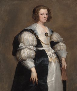Lady with a Fan, c. 1628