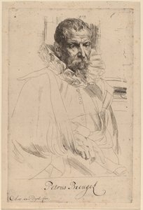 Pieter Bruegel the Younger by Anthony van Dyck