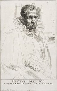 Pieter Brueghel by Anthony van Dyck