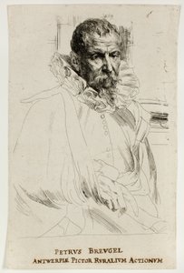 Pieter Brueghel the Younger by Anthony van Dyck