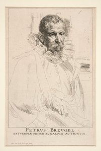 Pieter Brueghel, the Younger by Anthony van Dyck