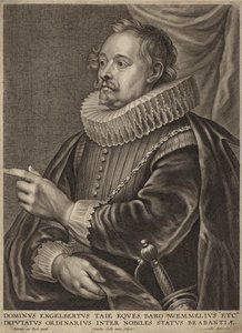 Portrait of Engelbert Taye by Anthony van Dyck