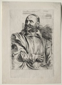 Portrait of Jan Snellinx by Anthony van Dyck