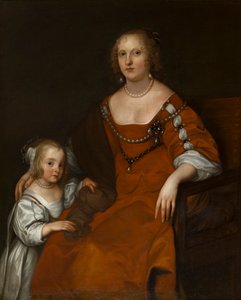 Portrait of Margaret Howard, Countess of Carlisle and Lady Diana Russell, who became Lady Allington by Anthony van Dyck