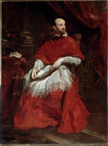 Portrait of the Italian Cardinal and Historian Guido Bentivoglio by Anthony van Dyck