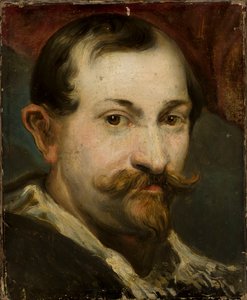 Portrait of the Painter Jan Wildens (1585/86-1653) by Anthony van Dyck