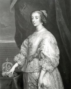 Queen Henrietta Maria by Anthony van Dyck