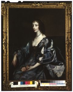 Queen Henrietta Maria of England, c.1636-38 by Anthony van Dyck