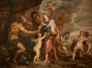 Venus at the Forge of Vulcan by Anthony van Dyck