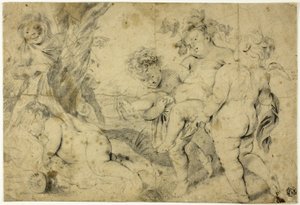 Young Bacchus and Companions by Anthony van Dyck