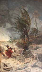 Windstorm, Venice by Antonio Parreiras