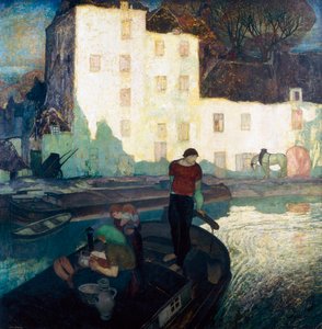 The Black Boat by Anto Carte