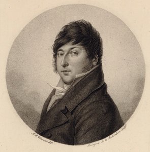 Portrait of the composer Rodolphe Kreutzer 1766-1831 by Antoine Achille Bourgeois de La Richardiere