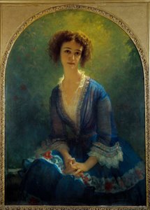 Portrait of the Countess Eugene Pastre, nee Celine de Beaulaincourt