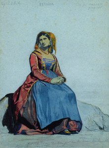 Woman of Procida, seated
