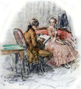 Werther Drawing Charlotte