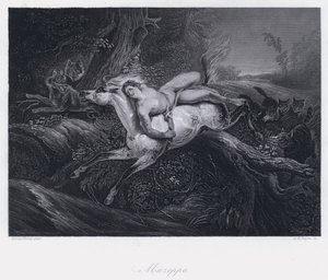 Mazeppa by Antoine Charles Horace Vernet