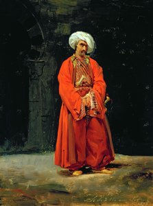 Portrait of an Oriental, 1818 by Antoine Charles Horace Vernet