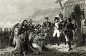 The Defeated Spanish Prostrate Before Napoleon Before His Entry into Madrid