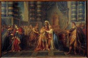 Cleopatra Swallowing the Poison by Antoine Coypel