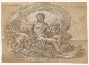 Galatea on Her Sea Chariot