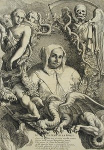 Portrait of la Voisin by Antoine Coypel