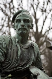 Tomb of Jean Louis Andre Theodore Gericault (1791-1824) by Antoine Etex
