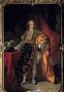 Full-Length Portrait of Charles Philippe of France in Grand Habit of the Order of the Holy Spirit