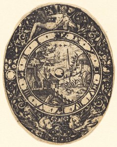 Landscape with an Obelisk by Antoine Jacquard