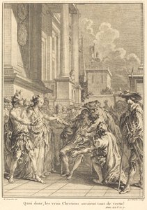 What! True Christians Would Have So Much Virtue! by Antoine Jean Duclos after Hubert François Gravelot