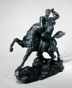 Theseus Combating the Centaur Bienor (front view)