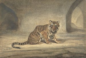 Tiger, 1810-75 by Antoine Louis Barye