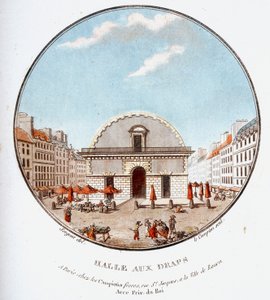 In picturesque views of the main buildings of Paris by Sergeant by Antoine Louis Francois Sergent Marceau
