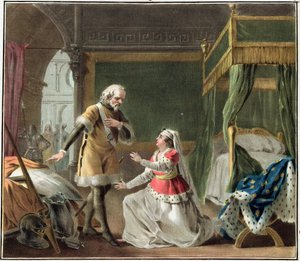 The Heroic Devotion of Marguerite of Provence (1219-95) 1787 by Antoine Louis Francois Sergent Marceau