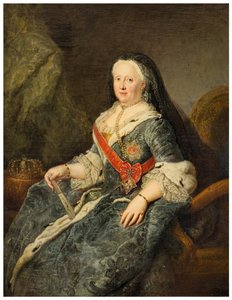 Johanna Elizabeth, Princess of Anhalt-Zerbst by Antoine Pesne
